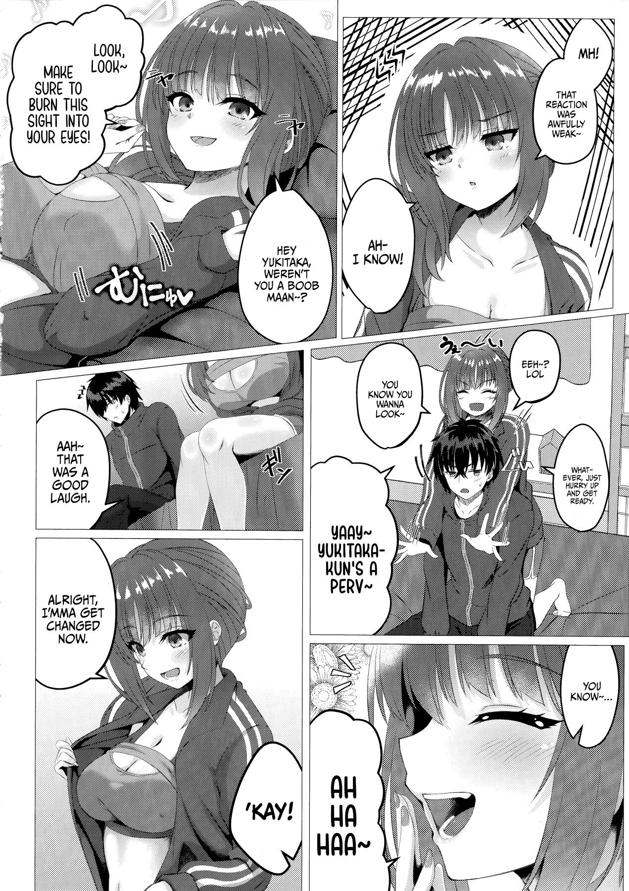 Hentai Manga Comic-Early Morning Sex With Ririko-chan-Read-5